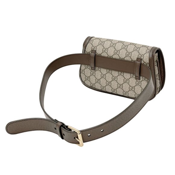 GUCCI Brown Canvas Hobo Bag - Picture 4 of 14